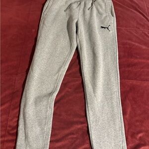 Puma Kids Grey Jogger Pants